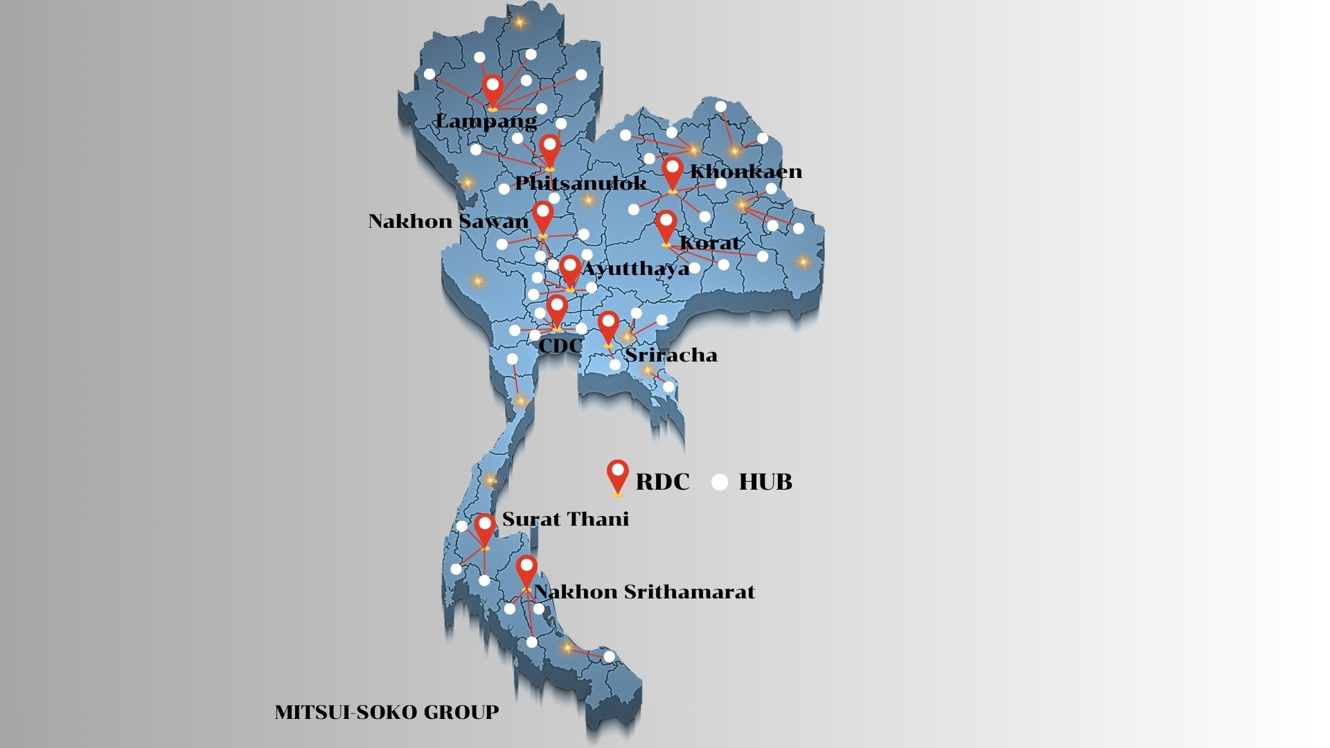 Nationwide Route Map